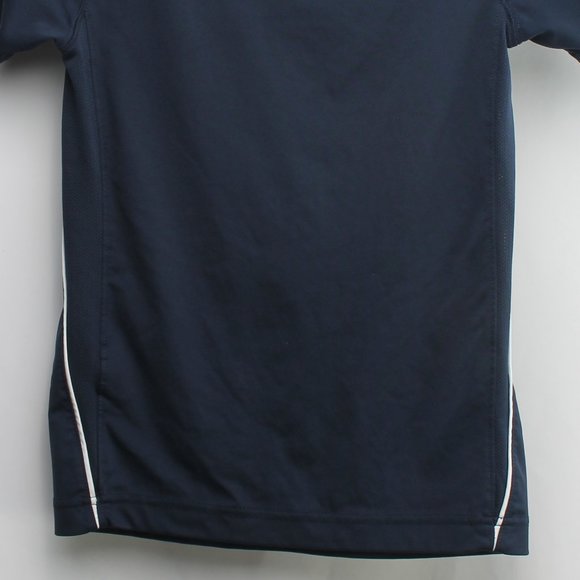 NIKE Dri-Fit Big Kids T-Shirt Size S Navy Blue Vented Shoulder & Sides - Picture 8 of 10
